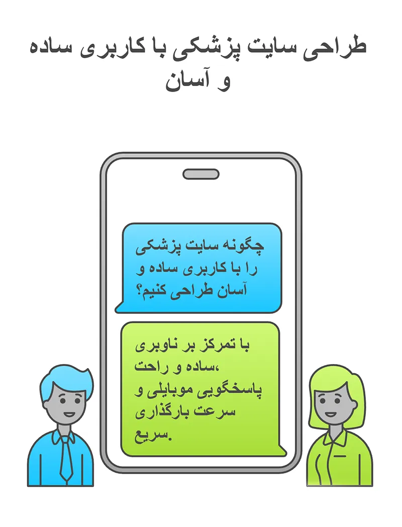 عناصر کلیدی در طراحی ‌سایت پزشکی