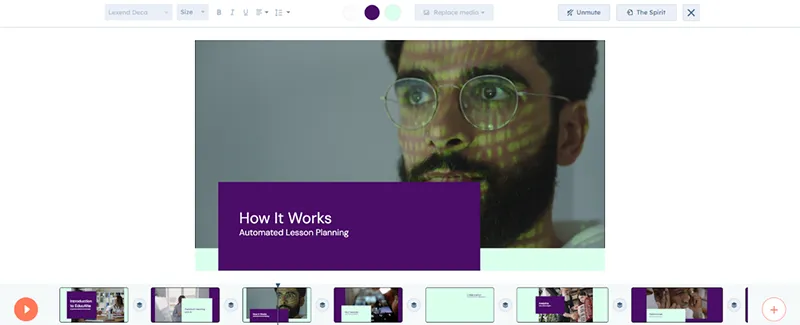 HubSpot اسلایدشوهای پایه ای بر اساس توضیح کوتاهی از محتوای مورد نظر و لحن بیان شما تولید می کند.
