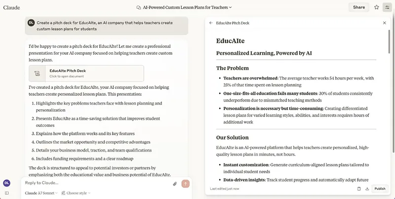 Claude نام چت بات هوش مصنوعی شرکت Anthropic است، یک استارتاپ هوش مصنوعی که توسط پژوهشگرانی تأسیس شد که OpenAI را ترک کردند تا شرکت جدیدی بسازند.