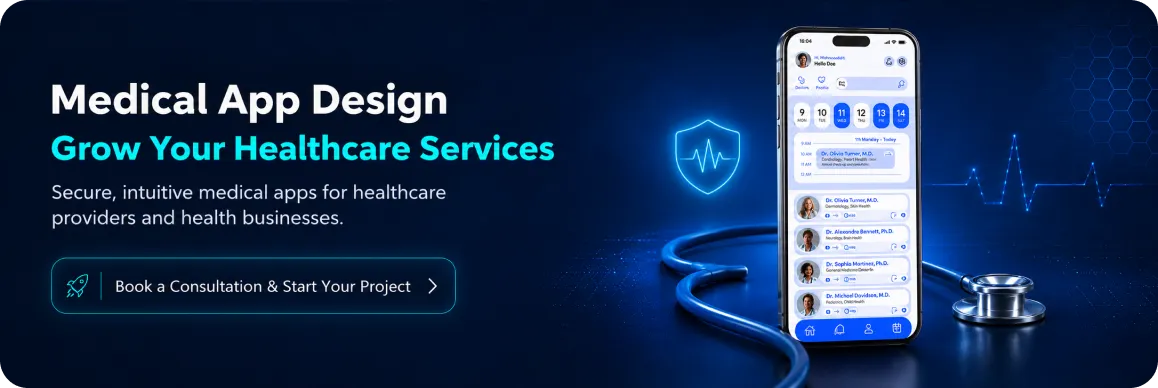 medical app design